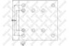 STELLOX 85-01010-SX Brake Lining Kit, drum brake
